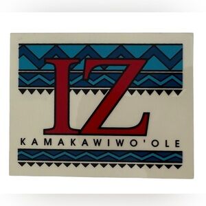 IZ Kamakawiwo’ole Sticker